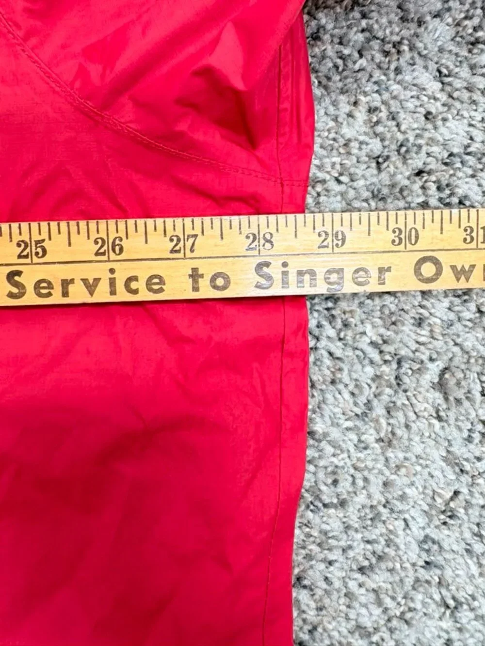 The North Face DryVent Hooded Rain Jacket Red Men’s XXL